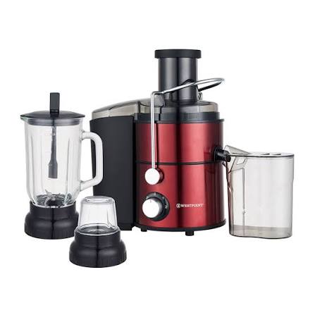 Westpoint WF-1833 Kitchen Chef 3-in-1 Juicer Blender Grinder